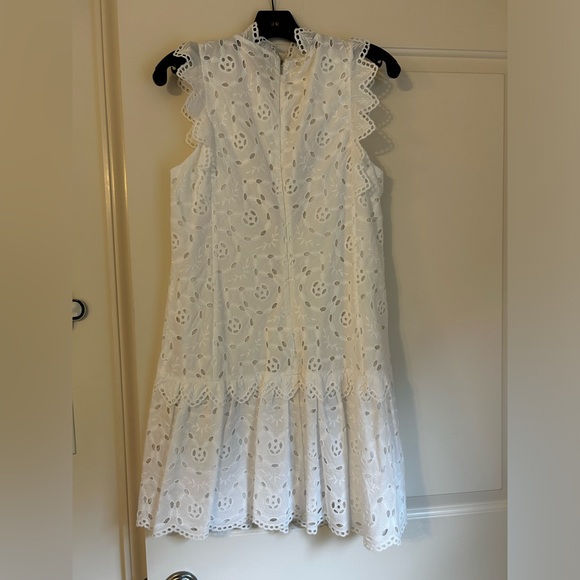 Rebecca Taylor White Eyelet Dress - Picture 4 of 5